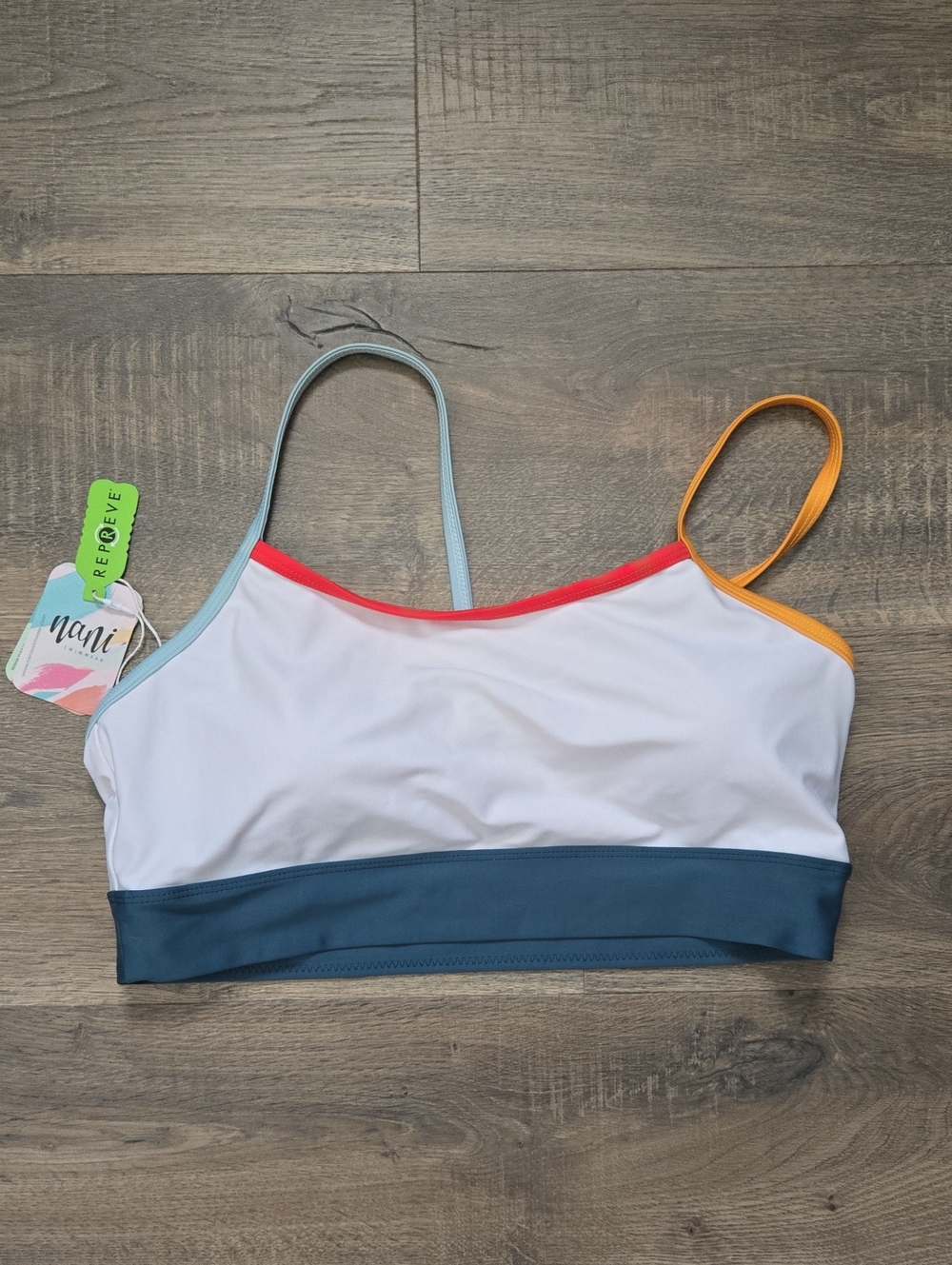 Nani Shaka Bralette Sea Salt Large NWT